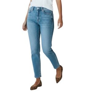 Eileen Fisher Organic Cotton Straight Jeans Women 6 Low Rise 33x27.5
Y